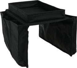 Mobikon Organizator canapea textil negru Ipres 53x31 cm (0000291241)