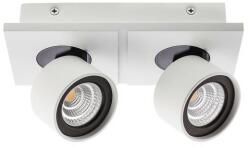 ARELUX Spot orientabil aplicat led cob 2x3w 640lm 4000k alb arelux (TX02NW MWH)