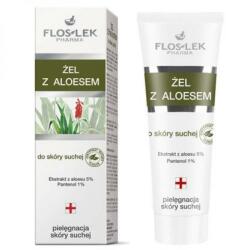 FLOSLEK Gel de față, cu Aloe vera - Floslek Aloe Gel Dry Skin Care 200 ml