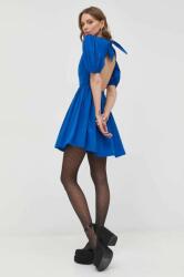 REDValentino ruha mini, harang alakú - kék 36