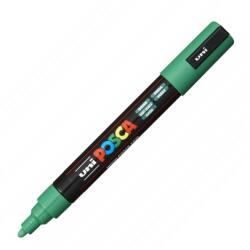 uni Marker pentru desen 2.5mm verde, UNI Posca PC-5M