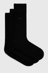 Boss zokni (3 pár) fekete, férfi - fekete 39-42 - answear - 9 290 Ft
