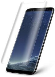 Forcell Folie Sticla Curbata - Adeziv cu Lampa UV - Samsung Galaxy S8 Transparenta