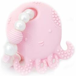 KidPro Teether Squidgy Pink jucărie pentru dentiție 1 buc