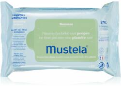  Mustela Bébé Cleansing Wipes nedves törlőkendő gyerek 60 db