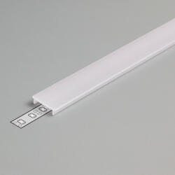 Topmet LED profil fedél "F" klikk opál 3000mm (A2150038)