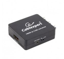 Gembird Convertor Gembird DSC-HDMI-CVBS, HDMI - CVBS, Black (DSC-HDMI-CVBS-001) - flax