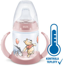 Nuk Sticla NUK Learning DISNEY-Winnie the Pooh cu control al temperaturii 150 ml roz (AGS10743945r)