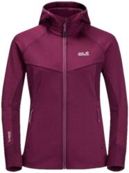 Jack Wolfskin Női funkcionális cipzáras pulcsi Jack Wolfskin HYDRO GRID FLEECE W lila 1709911-1014 - S