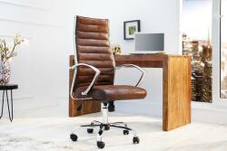Invicta BIG DEAL barna mikroszálas irodai szék
