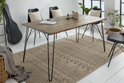 Invicta SCORPION barna akácfa étkezőasztal 180 cm