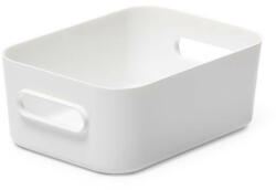 SMARTSTORE Műanyag tárolódoboz, 1, 5 liter, SMARTSTORE "Compact S", fehér (CSDSMART05) - onlinepapirbolt