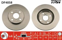 TRW Disc frana TRW DF4058 - automobilus