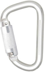 Kratos alumínium karabíner, negyedfordulatos zárral, 21mm nyitótávolsággal (KRA-FA5020122)