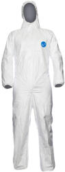 CERVA Tyvek Classic Xpert fehér színű kapucnis védőoverall (40503)