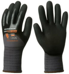 Coverguard Eurotechnique Eurogrip 1NIBG 15N505 szürke nylon-spandex alapanyagú kesztyű (1NIBG11)