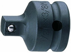 KING TONY 4863 Adapter gépi 1/2 coll-3/8 coll Cr-Mo (4863P)
