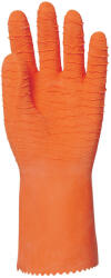 Euro Protection munkavédelmi kesztyű pamutra mártott, saválló narancs színben 33cm (3820)