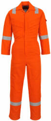 Portwest FR28 Könnyített lángálló antisztatikus overál narancs színben (FR28ORRM)