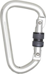 Kratos alumínium csavaros reteszelő karabíner 22, 5mm nyílással (KRA-FA5010322)