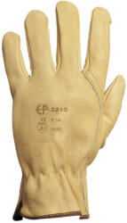 Coverguard EP munkavédelmi bőrkesztyű bézs színű, tiszta színmarhabőr tenyér és kézhát (2209)