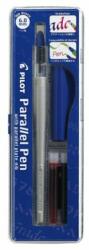 Pilot Töltőtoll, 0, 5-6 mm, kék kupak, PILOT "Parallel Pen (ppp60) - irodaszer