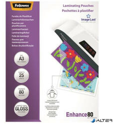 Fellowes Meleglamináló fólia, 80 mikron, A3, fényes, 25 db, FELLOWES (5396403) - alter