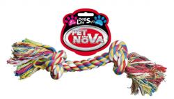 PET NOVA DOG LIFE STYLE Jucarie de sfoara pentru caini, din bumbac 25cm Superdental