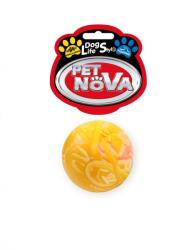 PET NOVA DOG LIFE STYLE Minge plutitoare pentru caini, 5 cm, multicolora, aroma de vanilie