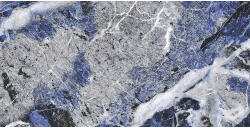  Gresie / Faianță porțelanată Zuma Blue High Glossy rectificată 60x120 cm