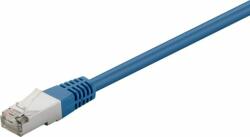Goobay F/UTP CAT5e Patch kábel 1m - Kék (73072)