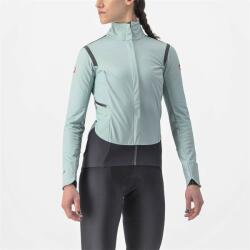 Castelli - jacheta ciclism vreme rece pentru femei Alpha Ros 2 W Jacket - albastru deschis negru (CAS-4520553-492) - trisport