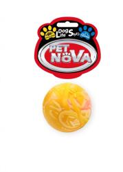 PET NOVA DOG LIFE STYLE Kutyagolyó lebegő 5cm multicolor aroma vanília
