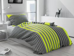  Lenjerie de pat din bumbac Culoare Verde, LINCOLN Lenjerie de pat