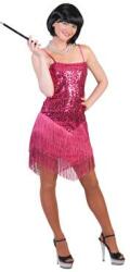  Női charleston jelmez, pink (több méretben)-508450
