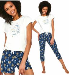 Cornette Pijama dama, 3 piese, 100% bumbac, Cornette W388-203 I love you (CR W388-203)