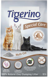  Tigerino Tigerino Performance Multi Cat Nisip pisici - Parfum de pudră bebeluși 2 x 12 l