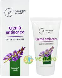 Cosmetic Plant Crema Antiacnee cu Ulei de Salvie si Sulf 30ml
