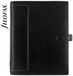 FILOFAX Kalendárium, gyűrűs, betétlapokkal, A5 méret, FILOFAX, "Holborn", fekete (NFX025118) - webpapir