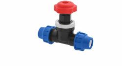 Poliext KPE elzáró csap 32x32