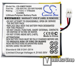 Cameron sino Akku 170 mAh LI-Polymer - EB-BR750ABE kompatibilis - SAMSUNG Galaxy Gear S SM-R750 - CS-SMR750SH - Beépítése szakértelmet igényel (CS-SMR750SH)