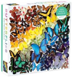 Galison - Puzzle Rainbow Butterflies - 500 piese