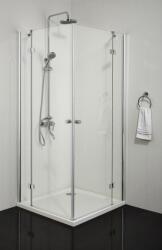 Sanotechnik Smartflex sarokkabin két nyílóajtóval; 110x120 cm (D12110LD12121R)