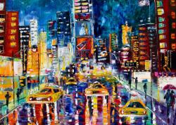 Enjoy - Puzzle Luminile din New York - 1 000 piese