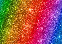 Enjoy - Puzzle Gradient de sclipici curcubeu - 1 000 piese Puzzle