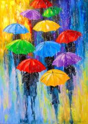 Enjoy - Puzzle Zi ploioasa - 1 000 piese Puzzle