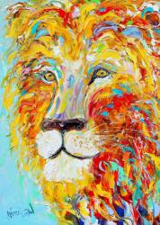 Enjoy - Puzzle Leul colorat - 1 000 piese