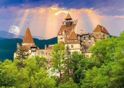 Enjoy - Puzzle Castelul lui Dracula, Bran - 1 000 piese Puzzle