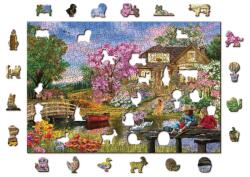 Wooden City - Puzzle Springtime Cottage 505 buc - 500 piese