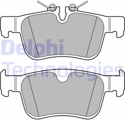 DELPHI set placute frana, frana disc DELPHI LP3312 (LP3312)